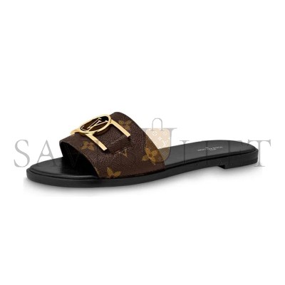 LOUIS VUITTON LOCK IT FLAT MULE 1A64MM